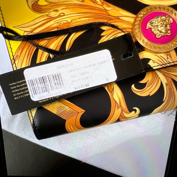 Versace The Goddess Clutch Collection Nero Multicolor - Picture 9 of 16